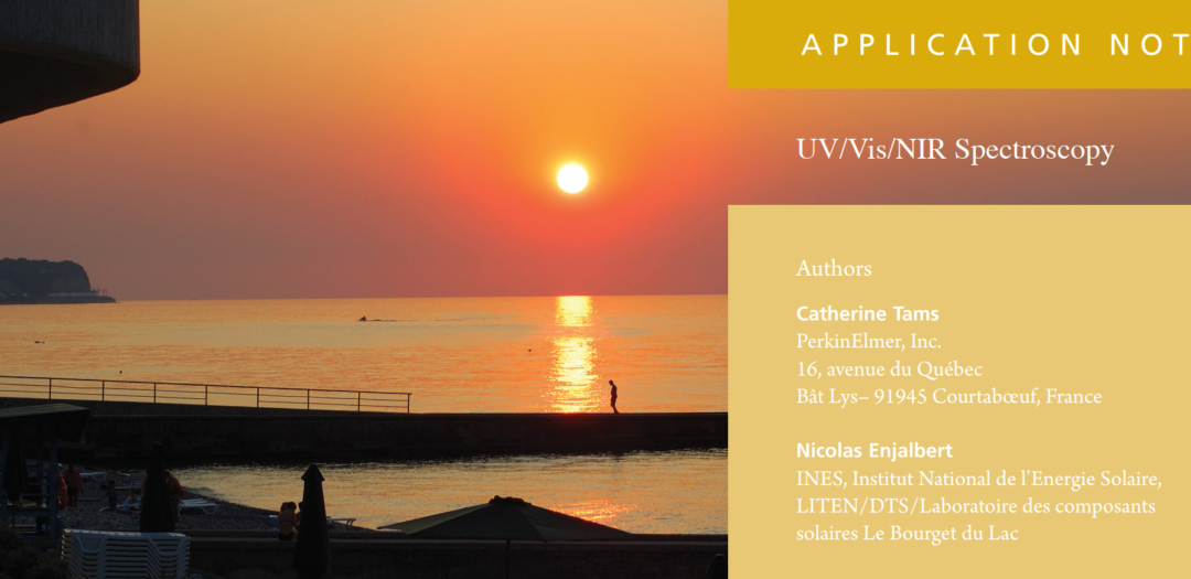 APPLICATION TUESDAY – UV/VIS